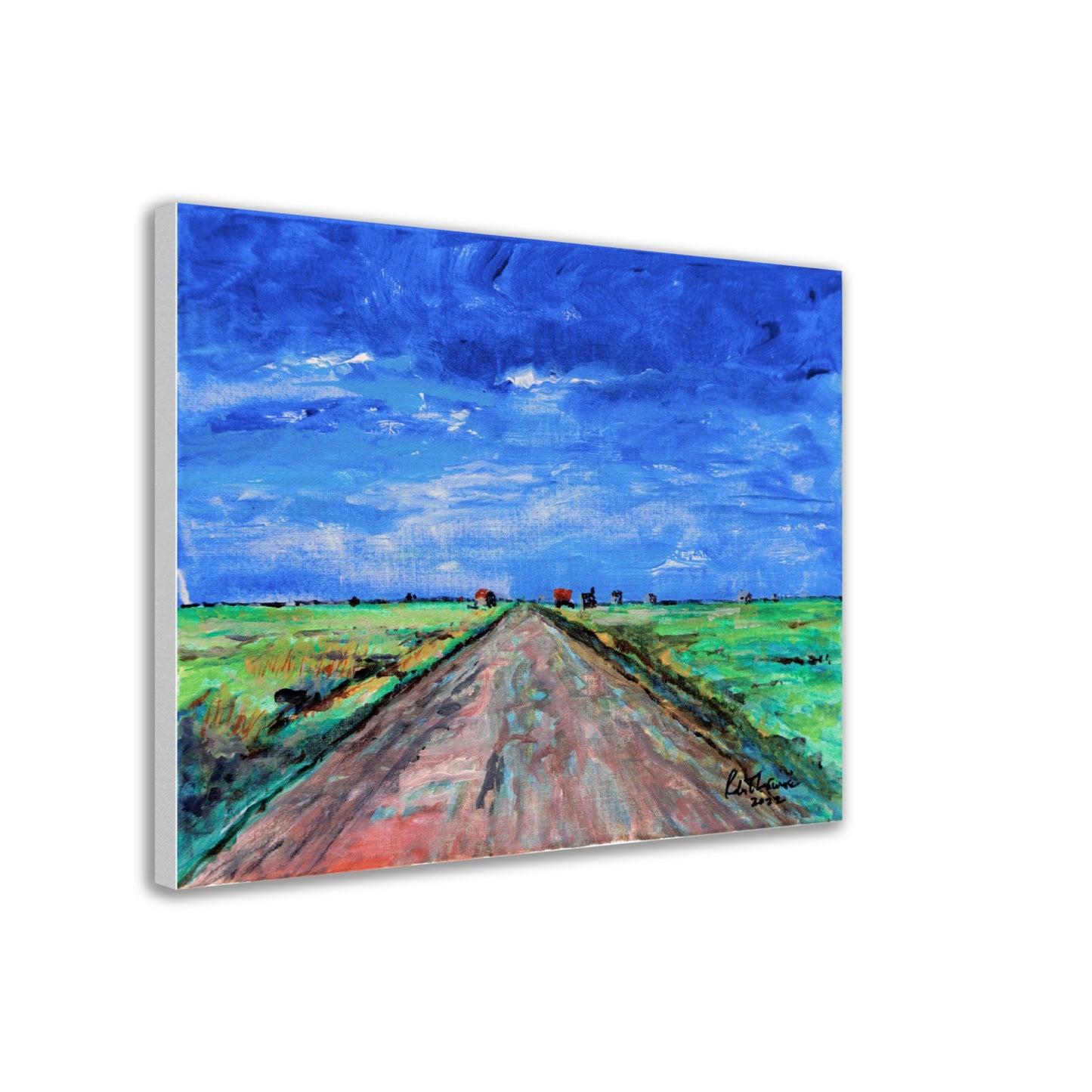 Down The Road - Canvas
